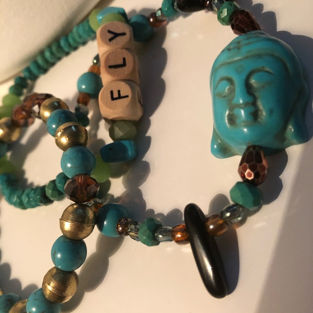 🆕💙SET OF GEMSTONES BRACELETS💙🆕 - Picture 3 of 4
